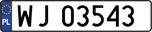WJ03543