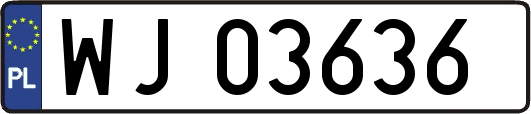 WJ03636
