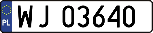 WJ03640