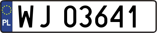 WJ03641