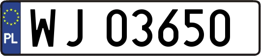 WJ03650