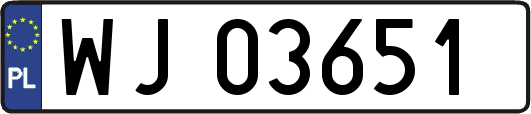 WJ03651
