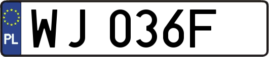 WJ036F