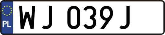 WJ039J