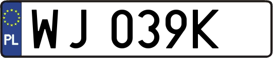 WJ039K