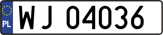 WJ04036