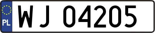 WJ04205