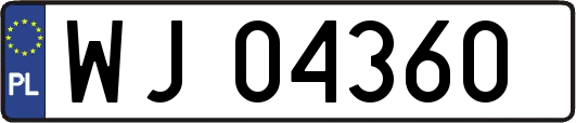 WJ04360