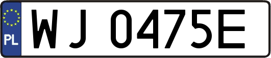 WJ0475E