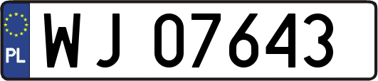 WJ07643