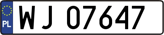 WJ07647