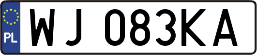 WJ083KA