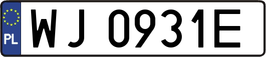 WJ0931E