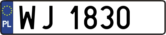 WJ1830