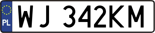 WJ342KM