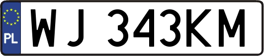 WJ343KM