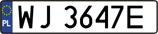 WJ3647E