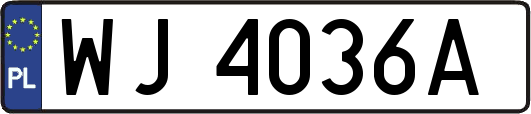 WJ4036A