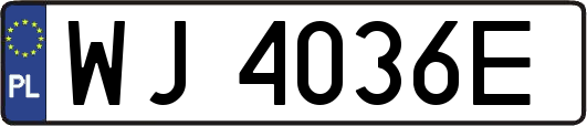 WJ4036E