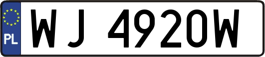 WJ4920W
