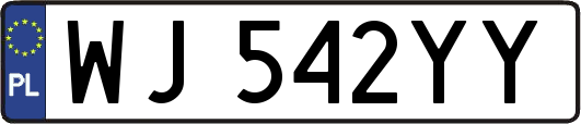 WJ542YY