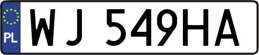 WJ549HA