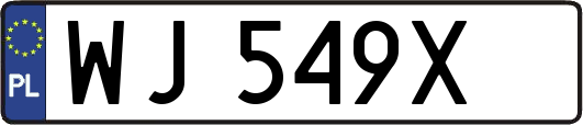 WJ549X