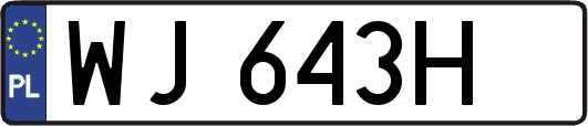 WJ643H
