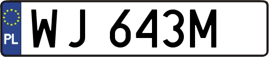 WJ643M