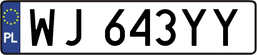 WJ643YY
