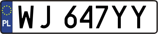 WJ647YY