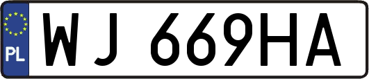 WJ669HA