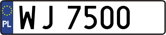 WJ7500