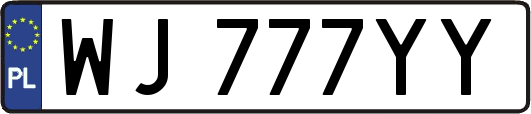 WJ777YY