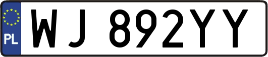 WJ892YY