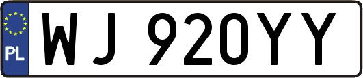 WJ920YY