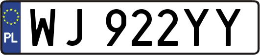 WJ922YY