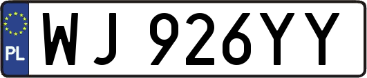 WJ926YY