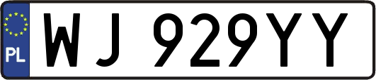 WJ929YY