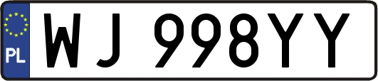 WJ998YY