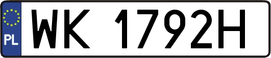 WK1792H