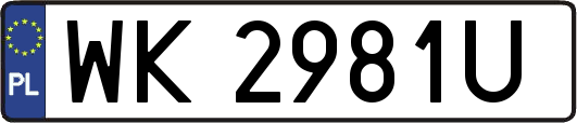 WK2981U