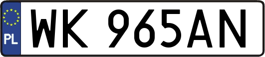 WK965AN