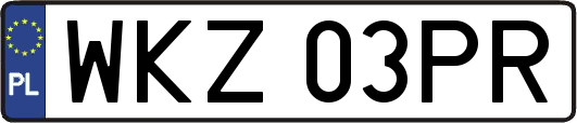 WKZ03PR