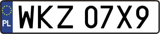 WKZ07X9