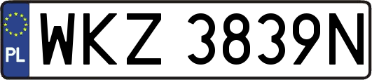WKZ3839N