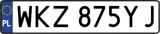 WKZ875YJ