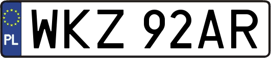 WKZ92AR