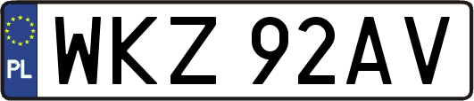 WKZ92AV