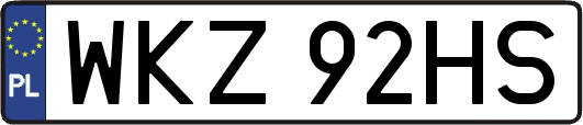 WKZ92HS